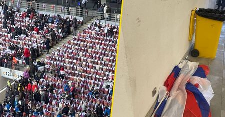 Fiasko imprezy Putina. "Puste sektory, ludzie wychodzili"