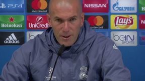 Zinedine Zidane: nie zamierzamy robić żadnych kalkulacji