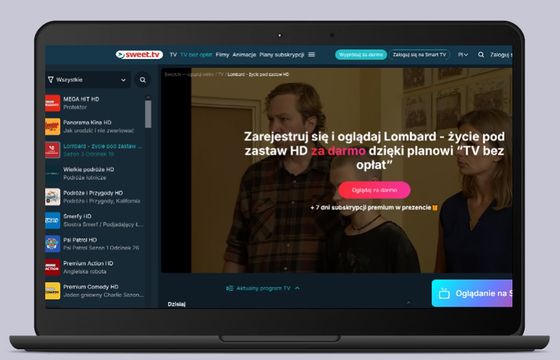Sweet.TV z pierwszym zyskiem w Polsce. Dwa razy więcej z subskrypcji i reklam