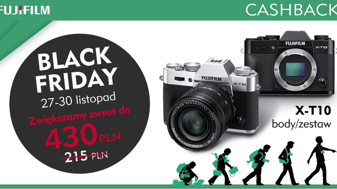 Black Friday i Fujifilm - podwójny cashback do końca miesiąca 1