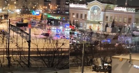 Zamach w Moskwie. Radiowóz wysadzony w powietrze