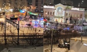 Zamach w Moskwie. Radiowóz wysadzony w powietrze