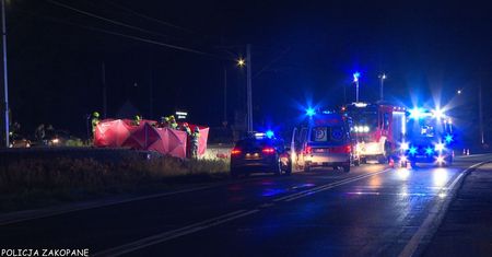 Tragiczny wypadek na torach. Pociąg potrącił dwie osoby