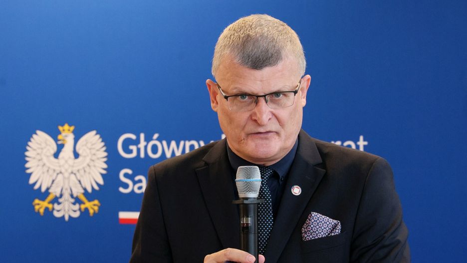 Briefing dot. aktywno?ci sanepidu podczas wakacji
Fot. Pawel Wodzynski/East News, Warszawa, 24.06.2024.  GIS. Briefing z udzia?em glownego inspektora sanitarnego Pawla Grzesiowskiego (n/z) dot. aktywnosci sanepidu podczas wakacji.
Pawel Wodzynski