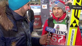 Kamil Stoch dla TVP: Jeszcze odczuwam skutki choroby