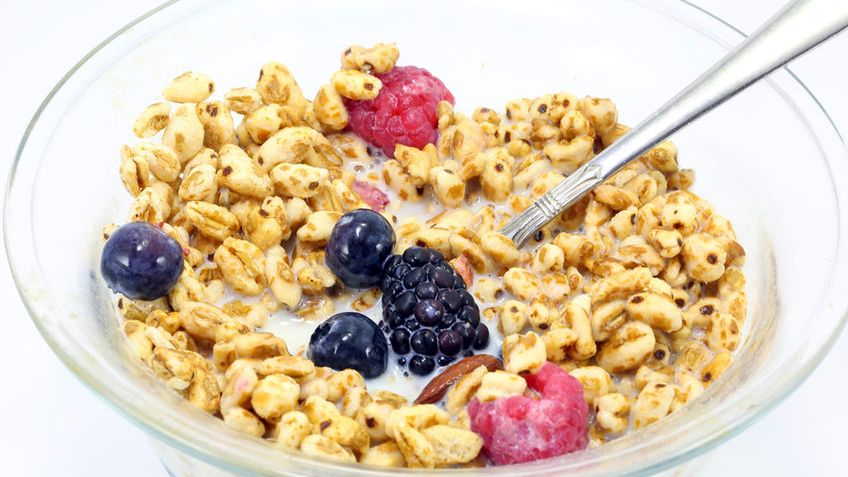 Płatki zbożowe preparowane