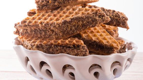 Wafle czekoladowe