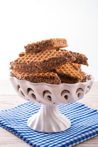 Wafle czekoladowe