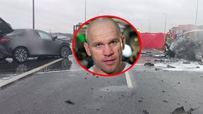 Brał udział w makabrycznym wypadku. Teraz zabrał głos. "To wręcz cud"