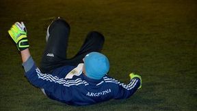 Sajfutdinow i inni żużlowcy zagrali w piłkę z mechanikami w Bydgoszczy (galeria)