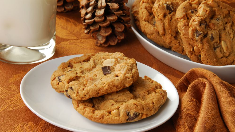 Ciasteczka z kawałkami czekolady o obniżonej zawartości tłuszczu