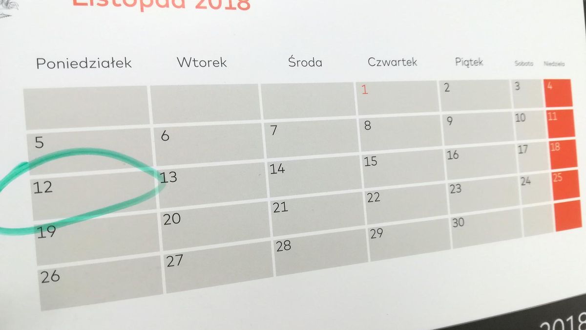 W tym roku Święto Niepodległosci wypada w niedzielę. Wolny 12 listopada to rodzaj rekompensaty