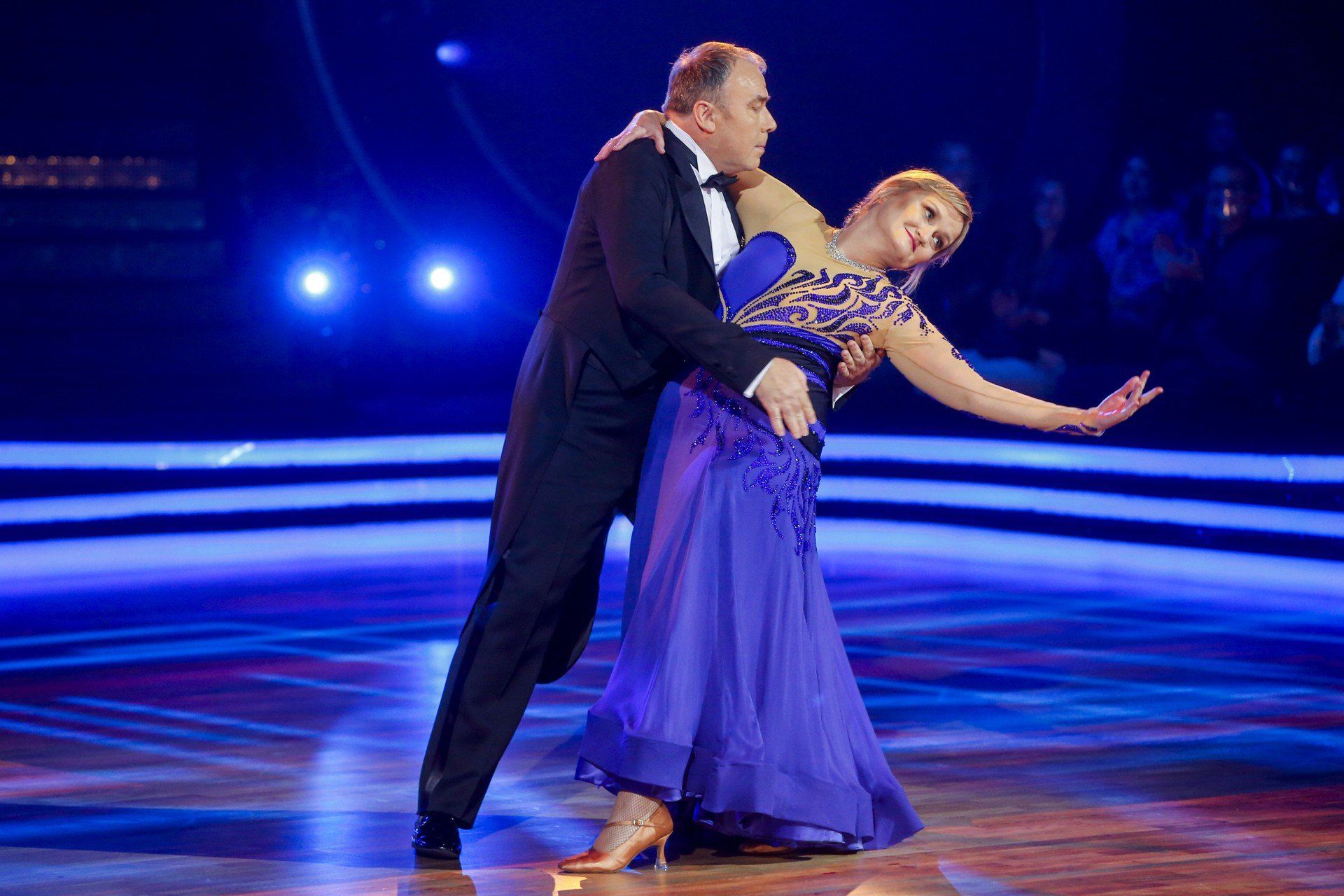 Bogdan Kalus z żoną w programie &#34;Dancing with the Stars. Taniec z gwiazdami&#34;