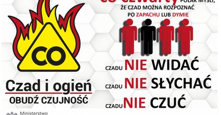 Sezon grzewczy rozpoczął się na dobre. Uważaj na „cichego zabójcę” czad. Zachowaj podstawowe środki bezpieczeństwa