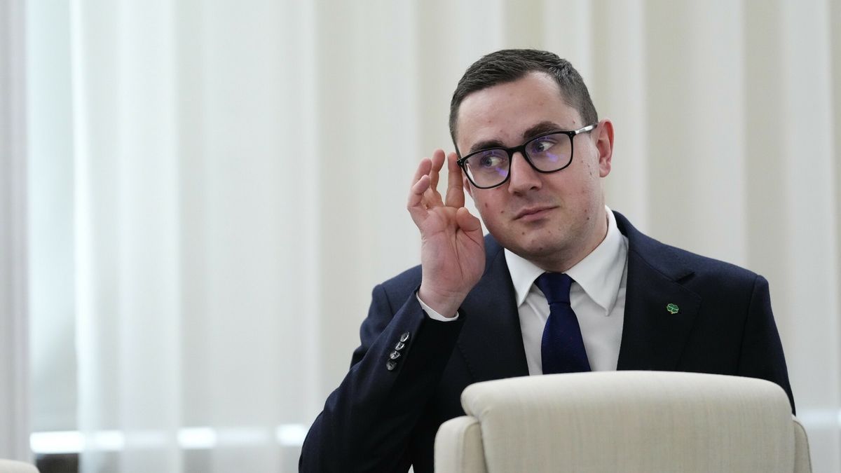 Minister energii Miłosz Motyka