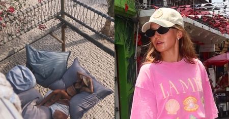 Odziana w bikini Anna Lewandowska PRĘŻY KALORYFER na pocztówce z Kolumbii. Ile kosztował ją pobyt w rajskiej willi? (FOTO)