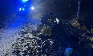 79-latek uratowany przed hipotermią. Wcześniej spadł z roweru