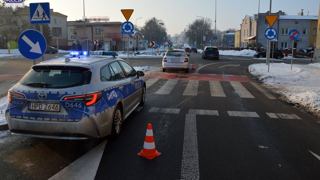 Zdjęcie z miejsca zdarzenia