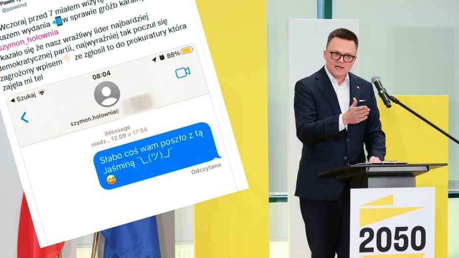 Jest lekarzem ortopedą. "Policja zabrała mi telefon po zawiadomieniu Hołowni" 