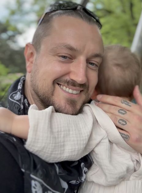 Baron z synem Leosiem