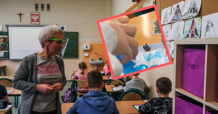 Nowa zabawa na lekcjach. "Pan powiedział, że fajne i wrzucił na Facebooka"