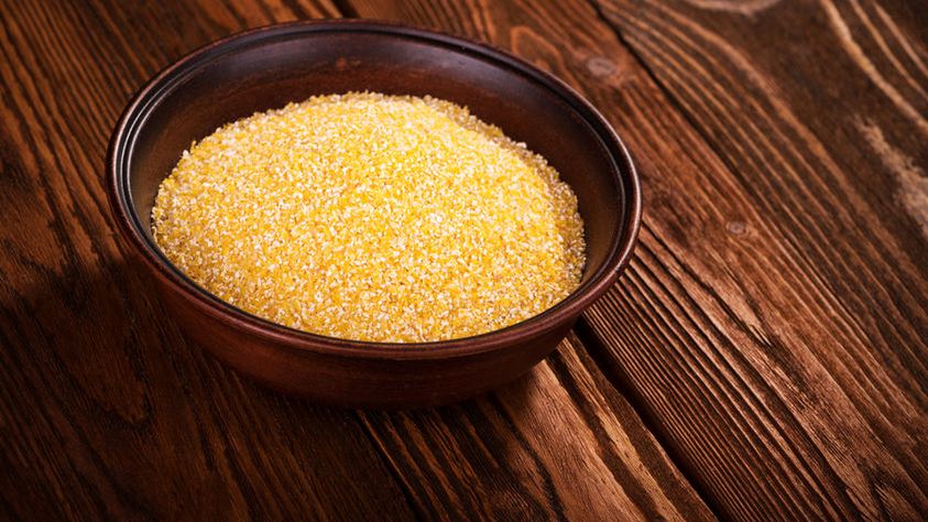 Niewzbogacona sucha kasza kukurydziana (zwykła i błyskawiczna)