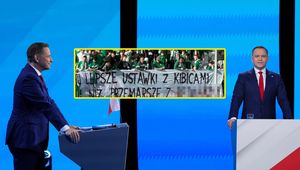 Skandaliczny baner w Radomiu. Będzie kara