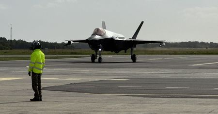 F-35 na Bornholmie. Pierwszy raz w historii