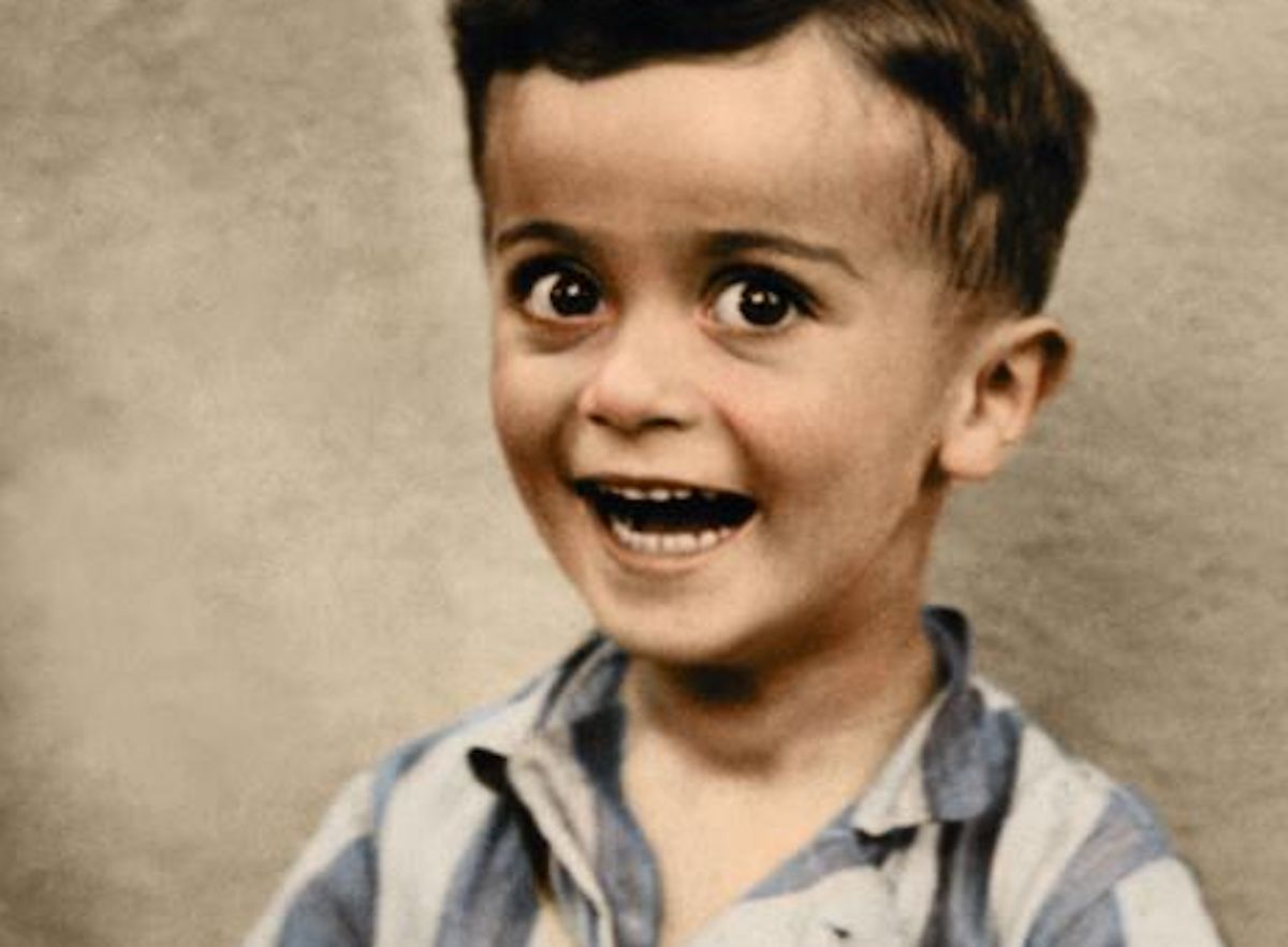 4-letni chłopiec z Auschwitz na zdjęciu. Niedługo później trafił do komory gazowej