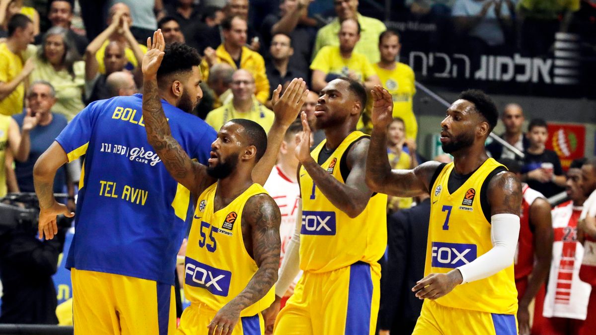 Maccabi Tel Awiw znowu groźne w Europie