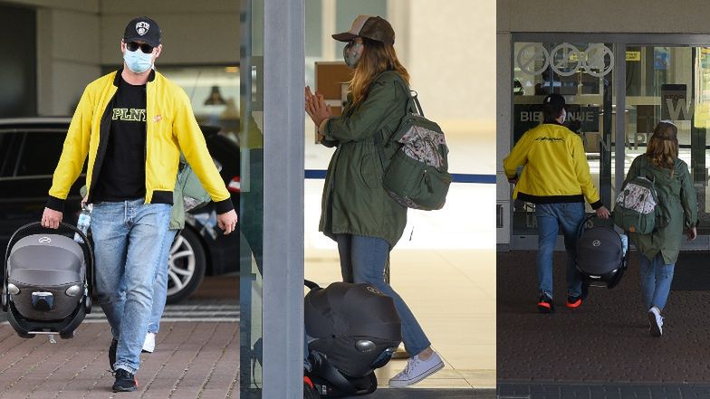 Marta Żmuda-Trzebiatowska z dzieckiem