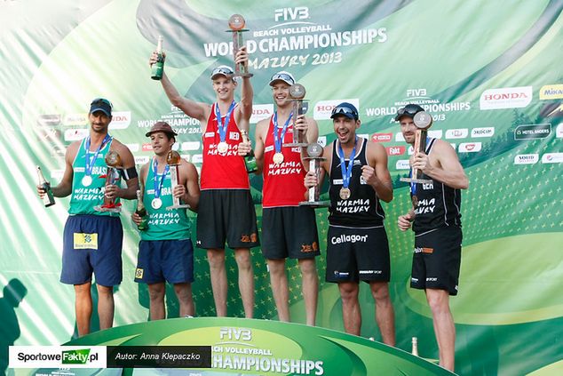 Podium turnieju męskiego