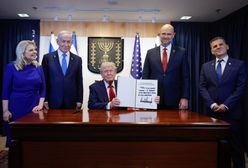 Wpis Trumpa w Jerozolimie. Pokazał, co napisał w księdze