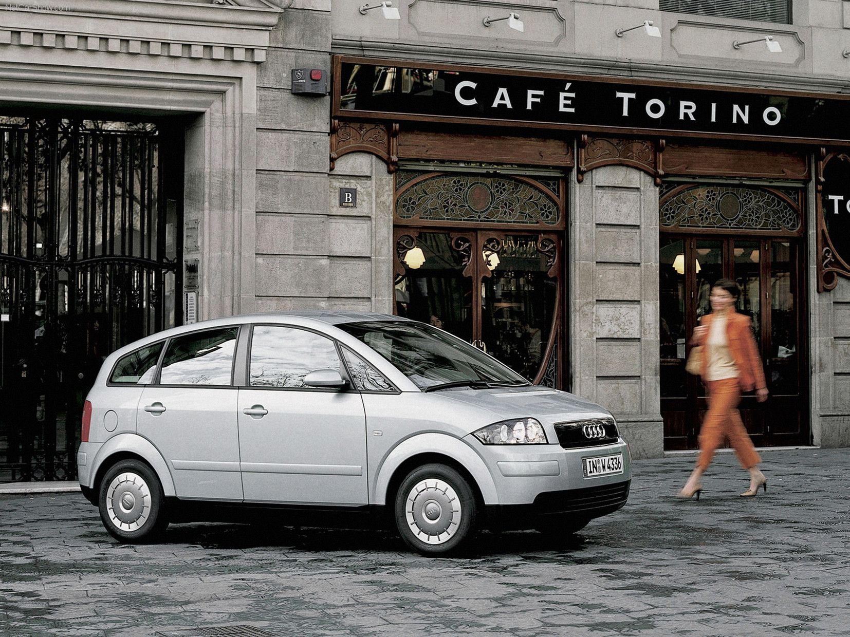 Audi A2. Poszycie tego modelu wykonywane było z aluminium