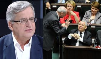 Komorowski apeluje: "Trzeba PiS-owi patrzeć na ręce"