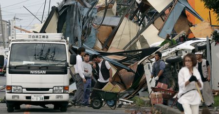 Tornado w Japonii. Kilkadziesiąt osób rannych