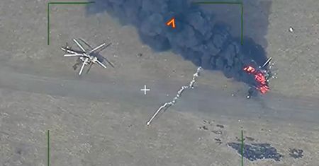 Atak na ukraińskich pilotów. Rosjanie opublikowali nagranie