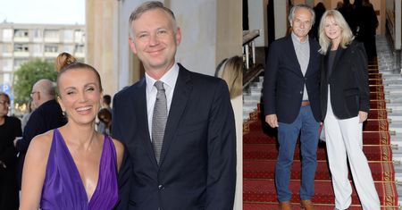 Eleganckie gwiazdy w Operze Narodowej: Katarzyna Zielińska i Grażyna Torbicka z mężami (ZDJĘCIA)