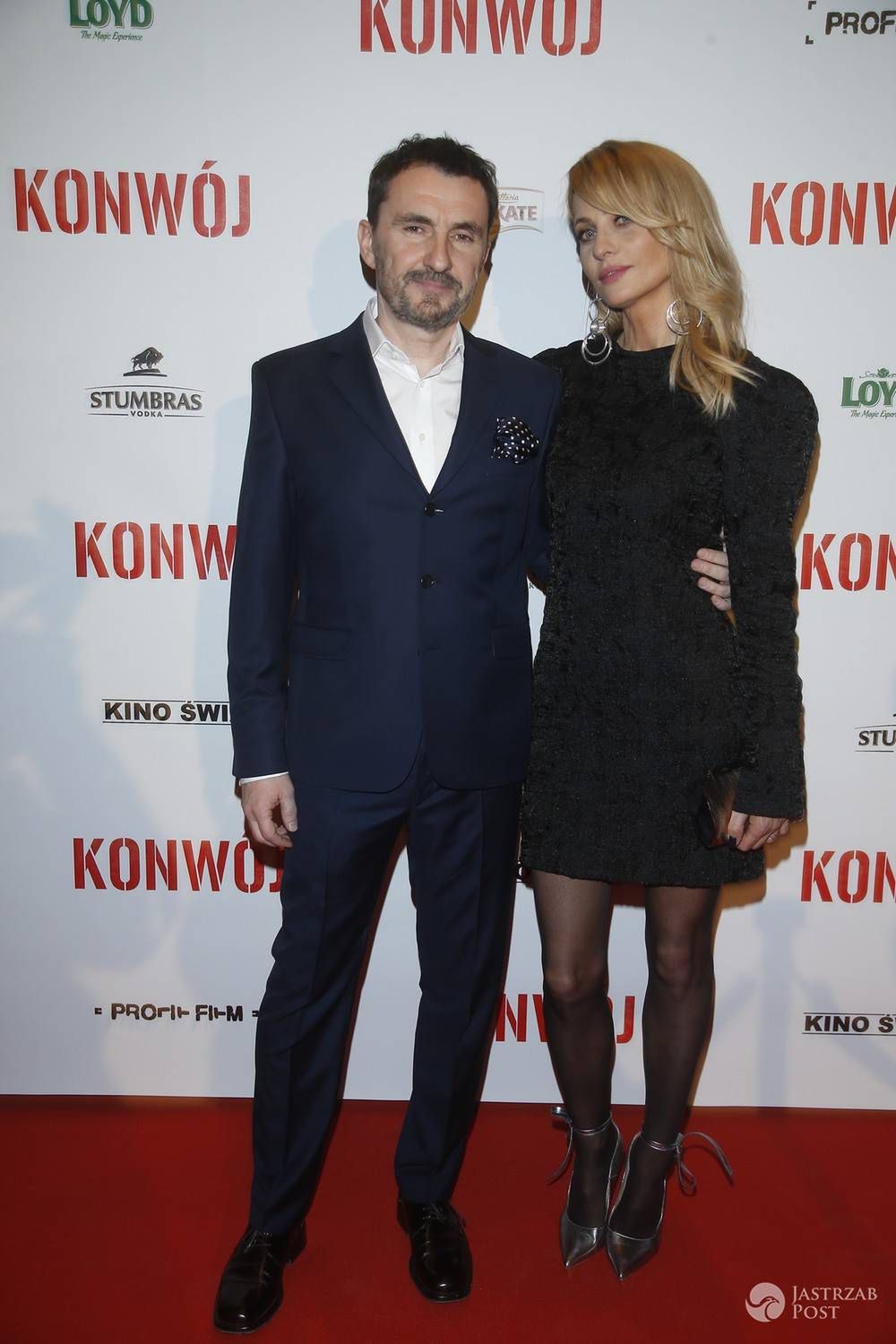 Aneta Kręglicka i Maciej Żak - Premiera filmu Konwój