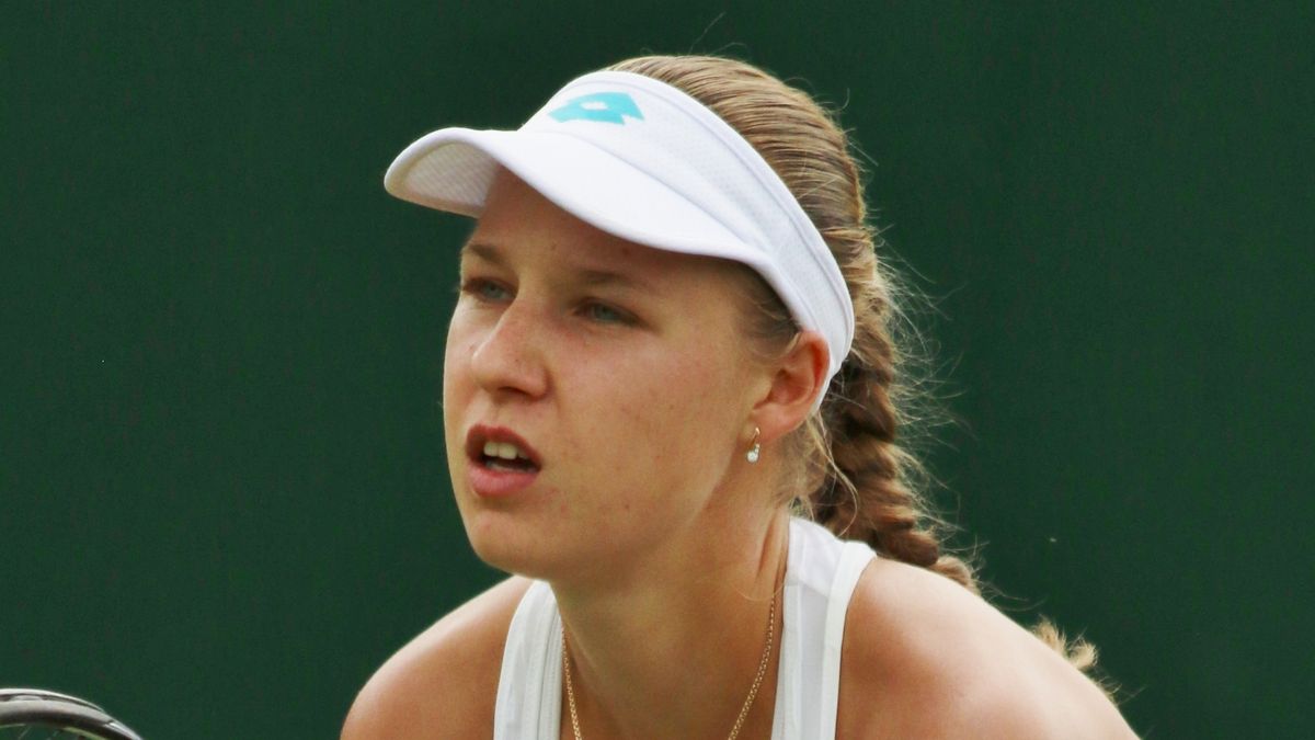 Wikimedia Commons / si.robi / Anna Blinkowa w czasie meczu na korcie