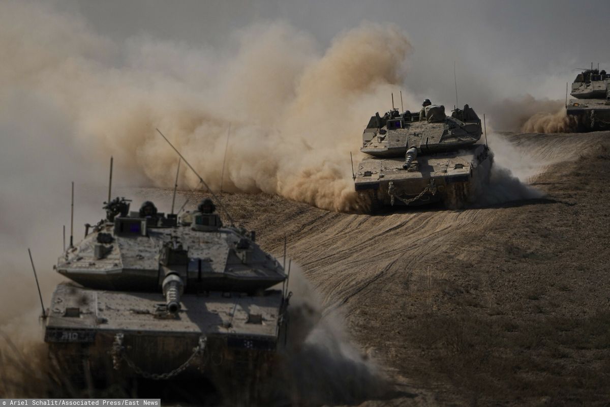 Wojna izraelsko-palestyńska. 10 tysięcy żołnierzy