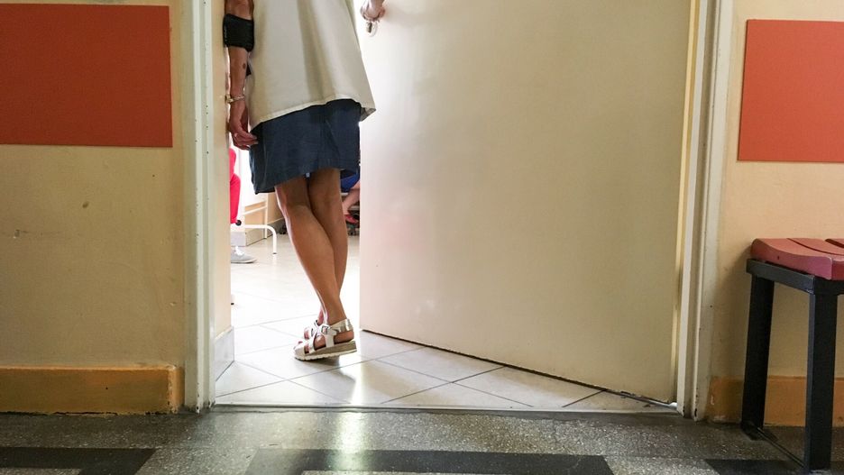 Reporter baza 2020-06-d12.06.2019 Lodz. Szpital dzieciecy przy ul. Spornej. Centralny Szpital Kliniczny Uniwersytetu Medycznego N/z lekarz. Fot. Piotr Kamionka/REPORTERPiot Kamionka/REPORTER