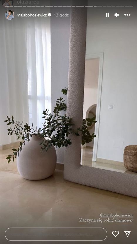 Maja Bohosiewicz relacjonuje remont hiszpańskiego gniazdka