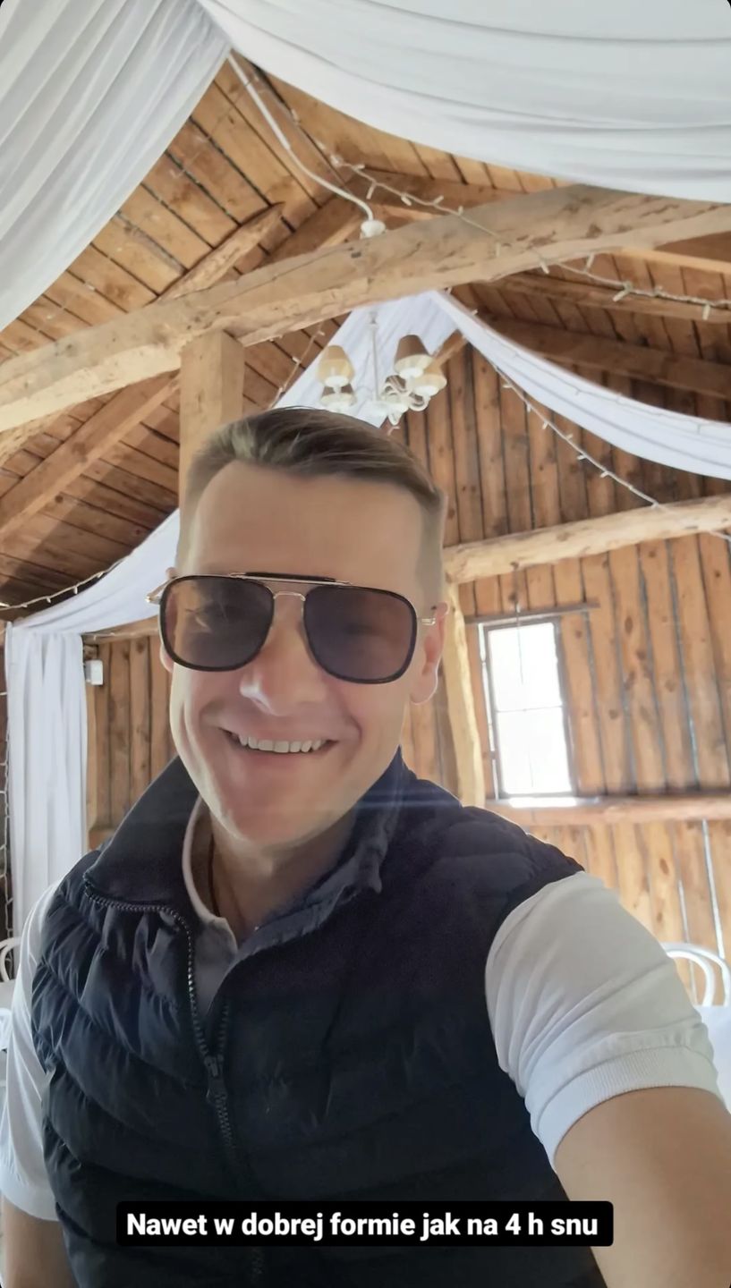 Marcin Mroczek pokazał, jak wyglądały poprawiny po ślubie brata