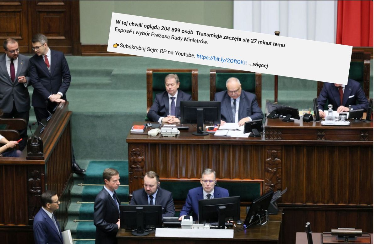 Transmisje Sejmu biją rekordy