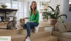 Agnieszka Cegielska w reklamie produktów Vetoquinol