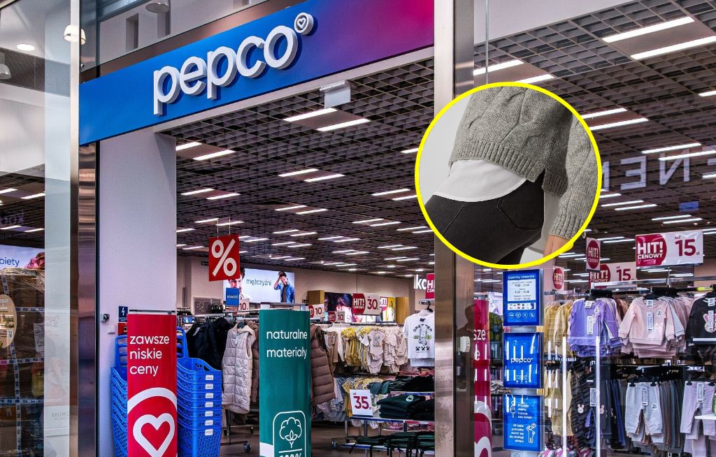 Hit z Pepco. Kobiety kupują sweter "dwa w jednym"