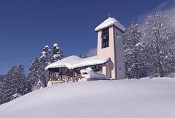 Niemcy - obfity śnieg u podnóża Alp