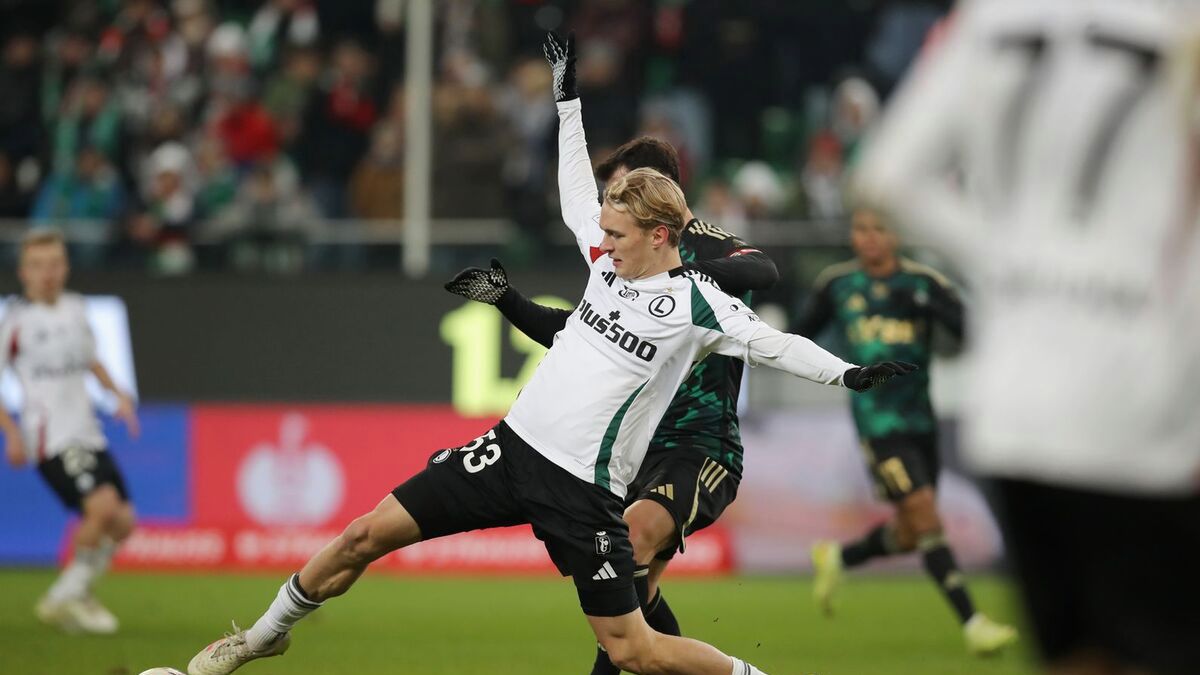 Materiały prasowe / Janusz Partyka / Legia.com / Wojciech Urbański w meczu Legii Warszawa