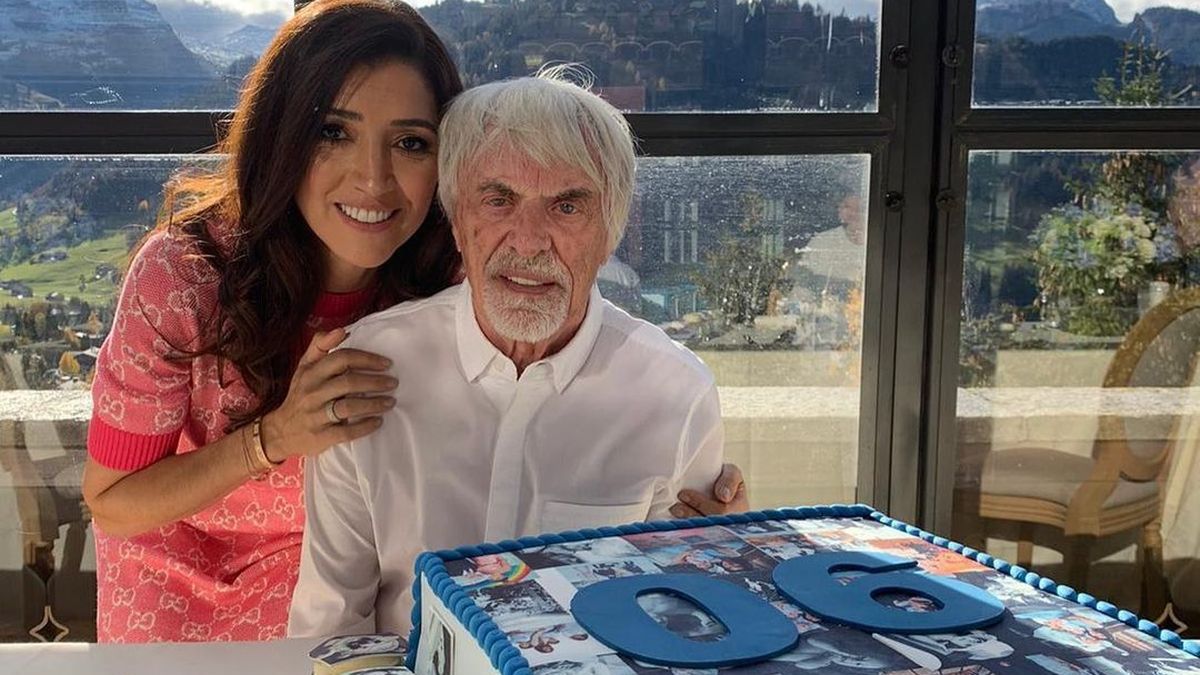 Fabiana i Bernie Ecclestone